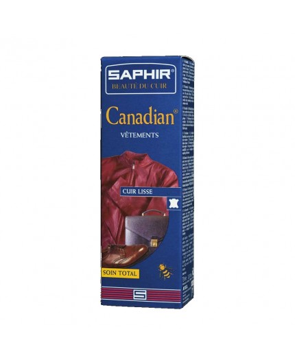 saphir canadian jacket & bag cream